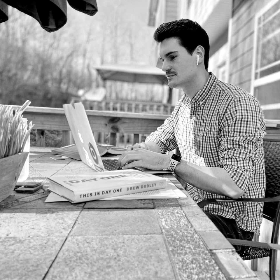 Matt at work